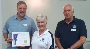 Lions Clubs International President's Award for Camp Quality Chair