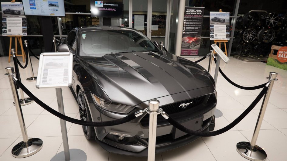 Iconic Ford Mustang up for auction on Trade Me