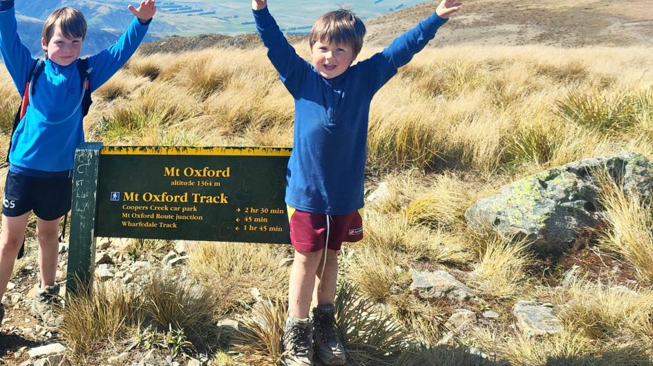 Mount Oxford - Big Challenge for Little Kids