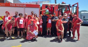 Whangarei Hash House Harriers - Red Dress Run for Camp Quality